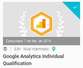 certificacion de google analytics