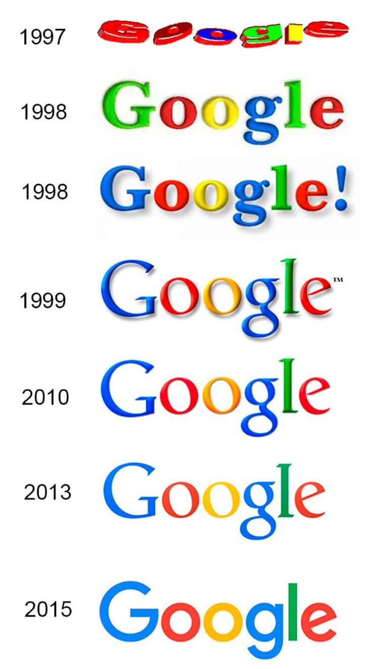 colores logo google