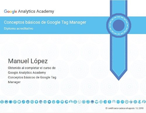 Google Tag Manager Certificate