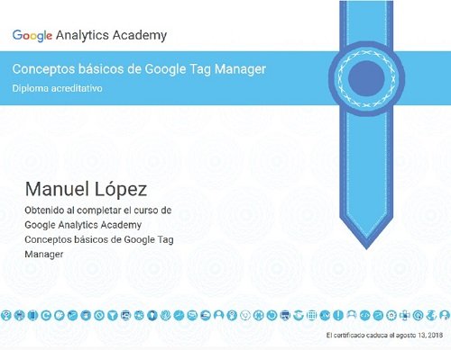Google Tag Manager Certificate