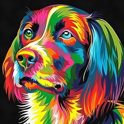 el perro arcoiris sonrie en Cice 4