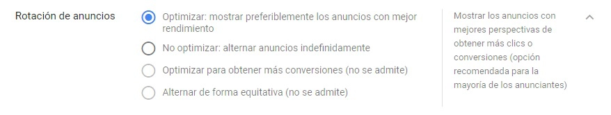 optimizar campaña google adwords