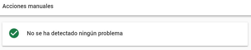 tutorial search console acciones manuales