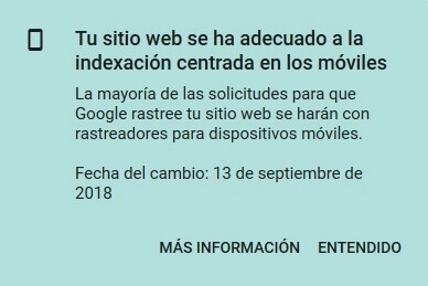 tutorial search console indexacion centrada en los moviles